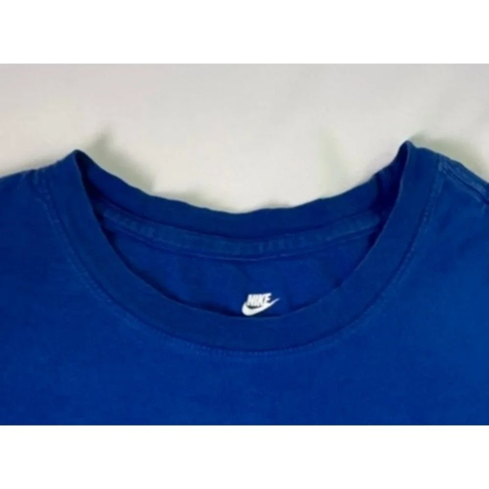 Nike Shirt Small Mens Blue Las Vegas‎ Graphic Swoosh Logo Cotton Sportswear S